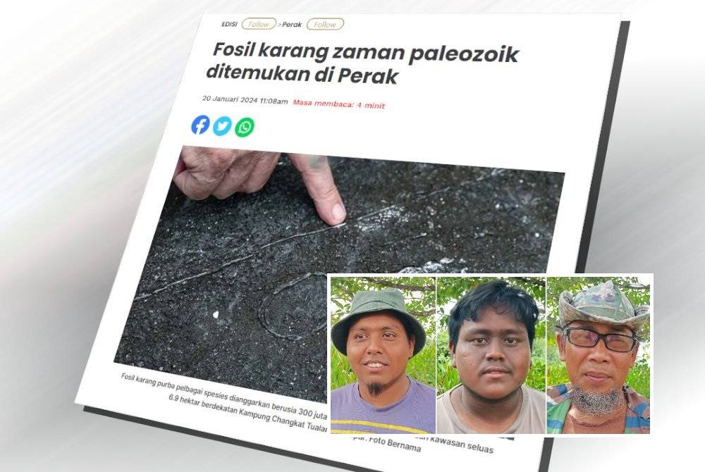 Laporan Sinar Harian (Gambar kecil: Ahmad Syahid, Ahmad Kazimi, Mohd Azwa)