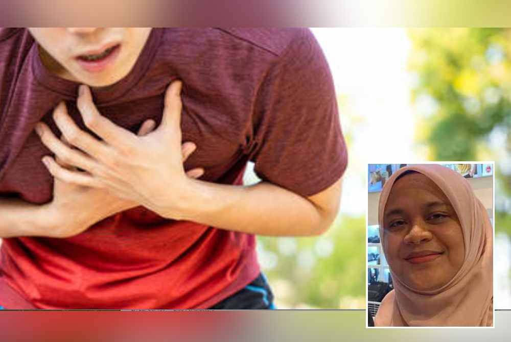 Terdapat segelintir golongan muda di negara ini mengambil mudah soal kepentingan menjaga kesihatan. Gambar kecil: Hamizah