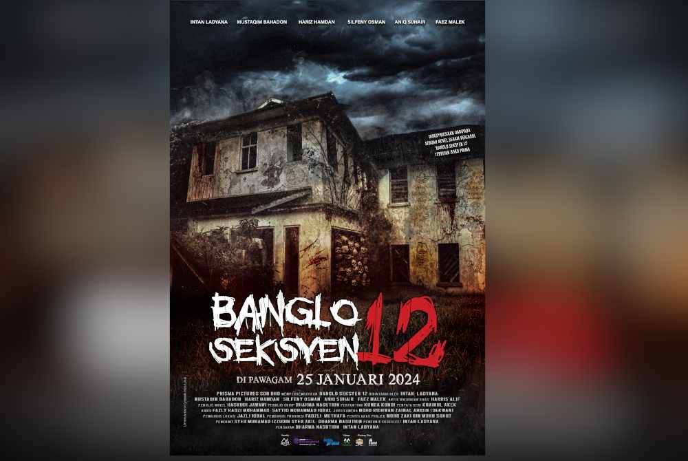 Poster filem Banglo Seksyen 12.