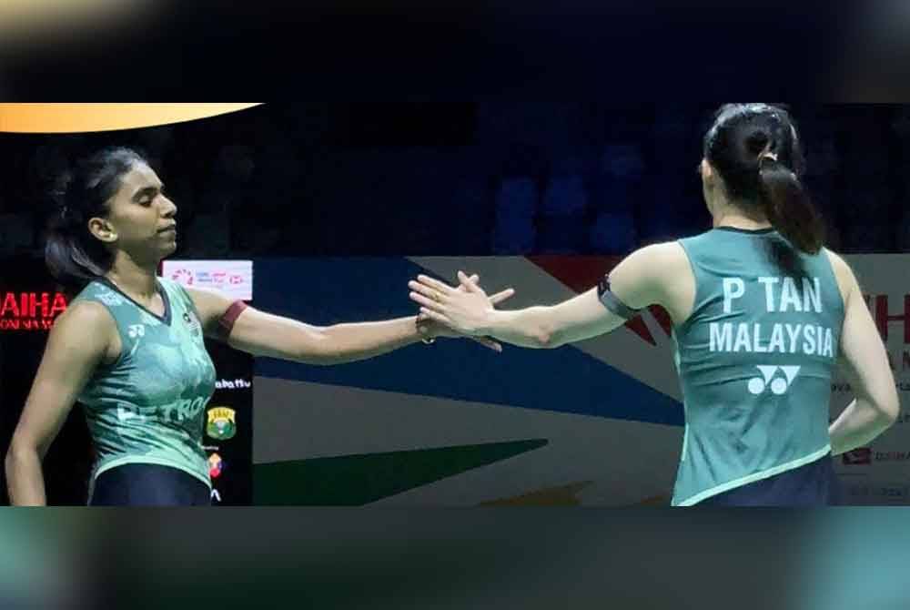 Beregu wanita nombor satu negara, Thinaah-Pearly. Foto Agensi