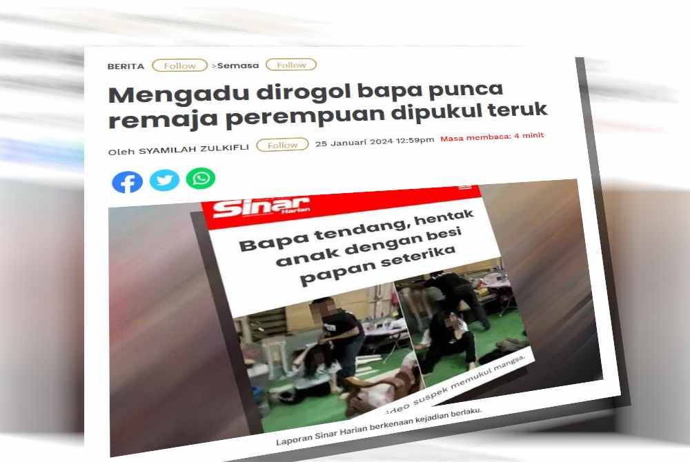 Laporan Sinar Harian.