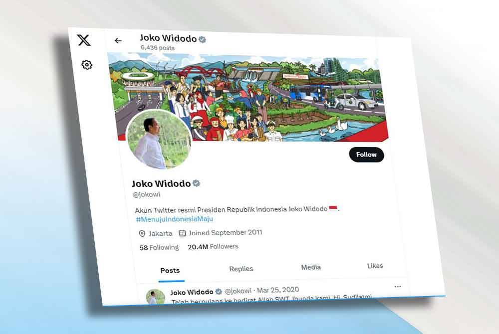 Gerakan UnfollJokowi di platform X untuk menzahirkan kekecewaan kepada pemimpin itu yang menyebut presiden boleh berpihak kepada calon pilihan dan menyertai aktiviti kempen.