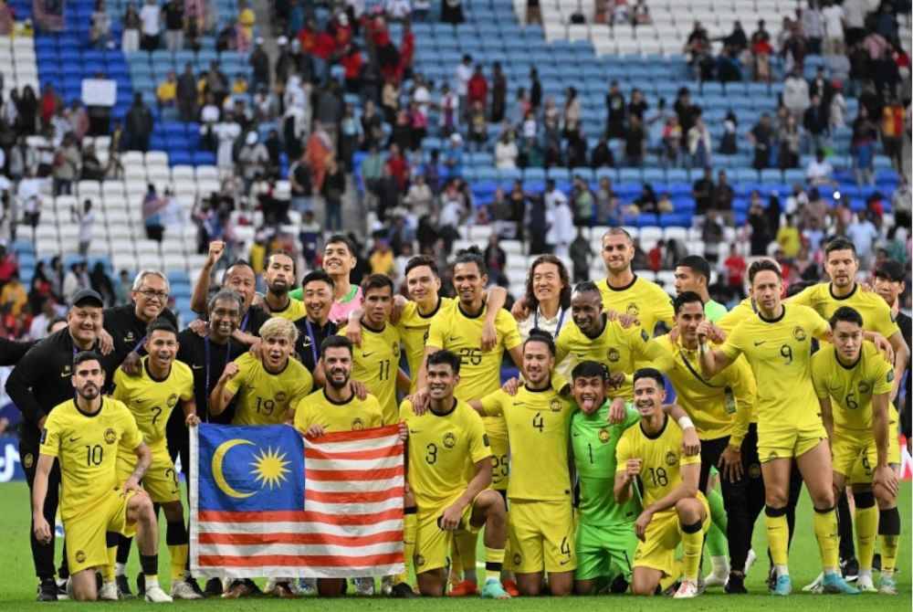 Malaysia boleh mula mengatur aksi persahabatan menentang negara-negara Asia Barat untuk memperkasa skuad Harimau Malaya. Foto AFP