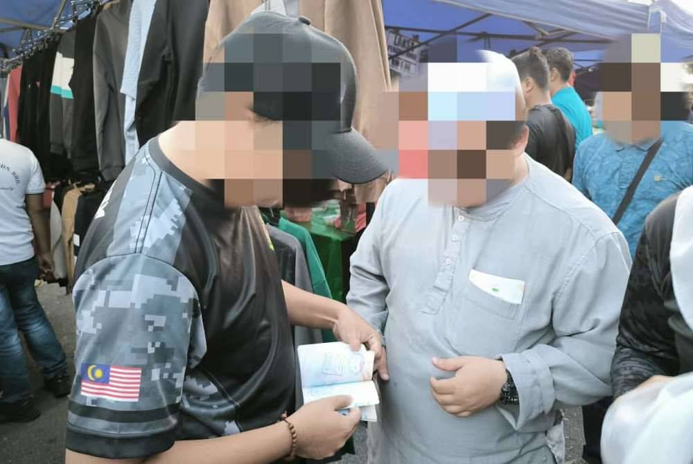 Pengutip derma warga asing itu ditahan menggunakan alasan membiayai sekolah tahfiz atau institusi keagamaan untuk meraih simpati. Foto JIM Johor