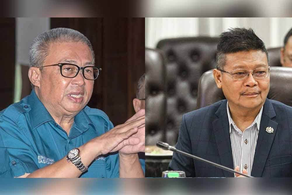 Suhaili Abdul Rahman (kiri), Dr Zulkafperi Hanapi