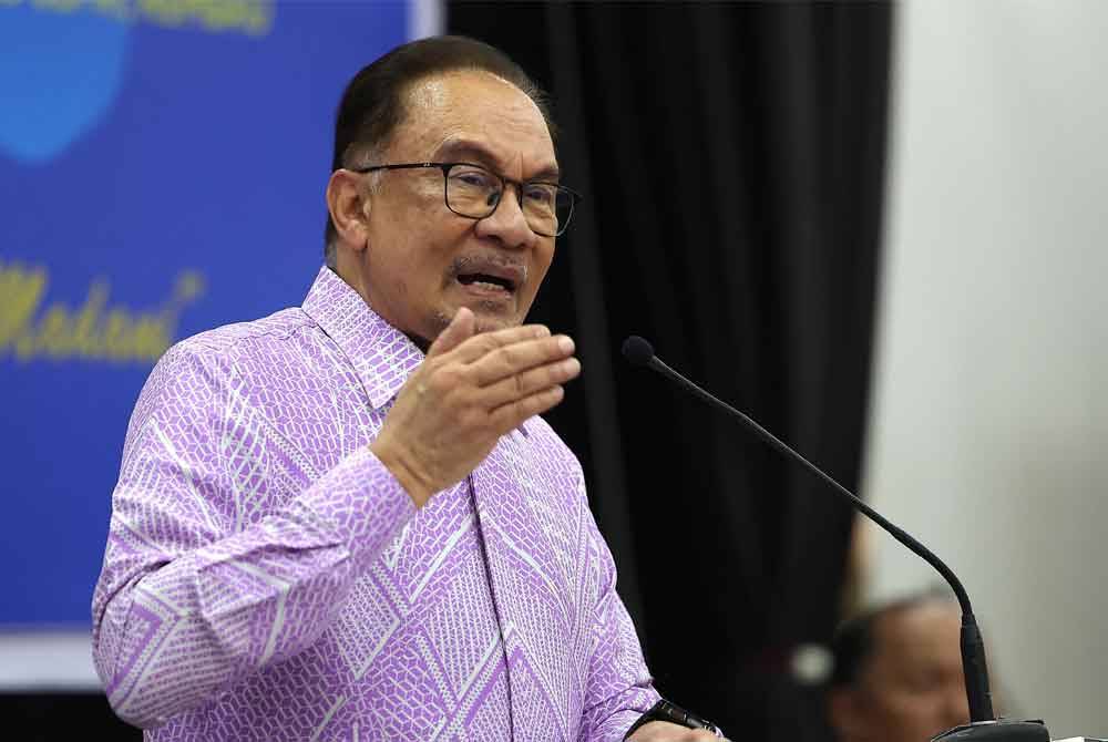 Anwar. - Foto Bernama