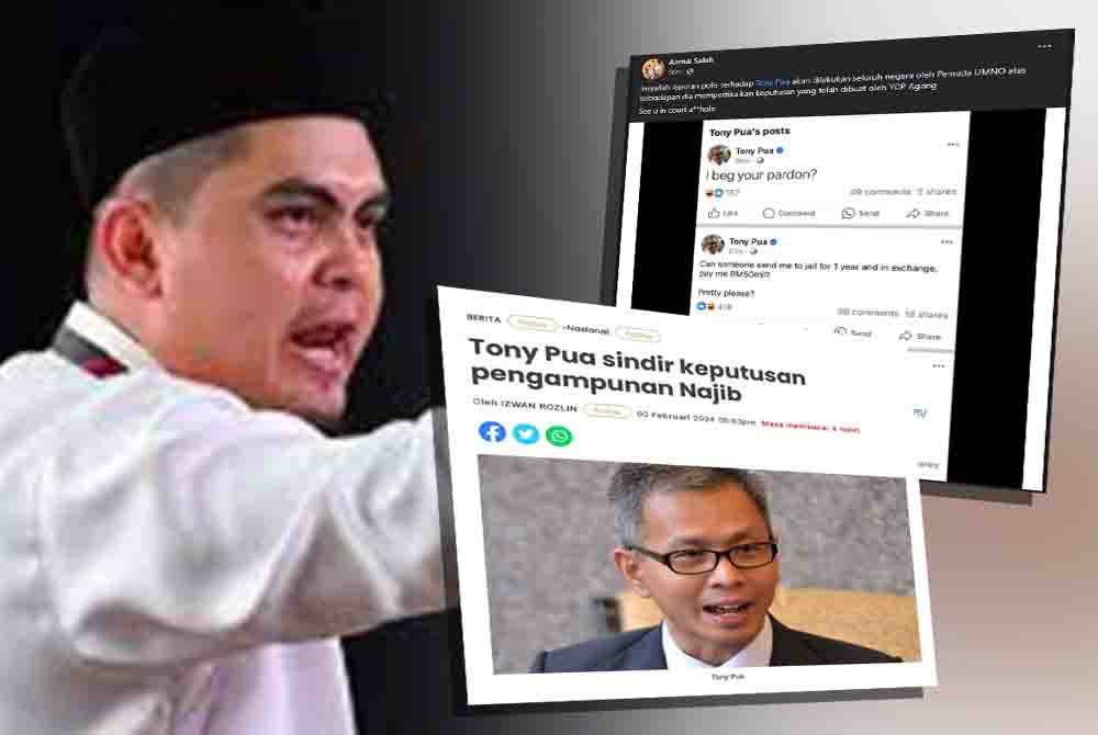 Dr Akmal Saleh. Tangkap layar hantaran Facebook yang dibuat oleh Dr Akmal Saleh pada Sabtu