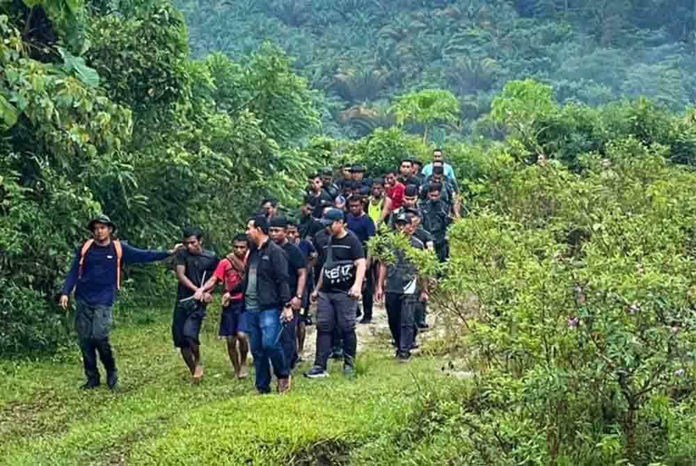 Operasi dijalankan pada Sabtu berjaya menemui 13 lagi tahanan warga asing yang melarikan diri.