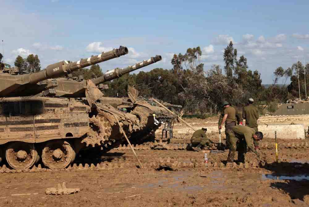 Kawasan yang dikawal oleh penjajah sudah mencecah 41,000 hektar di Tebing Barat. Foto AFP