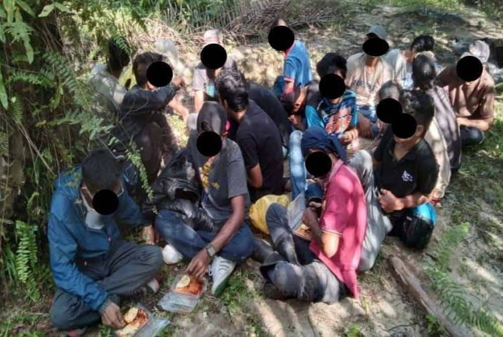 Polis gempur sarang dadah dan menahan sebahagian 601 individu yang didapati terlibat dalam aktiviti penyalahgunaan dadah sekitar Perak. Foto: ihsan polis