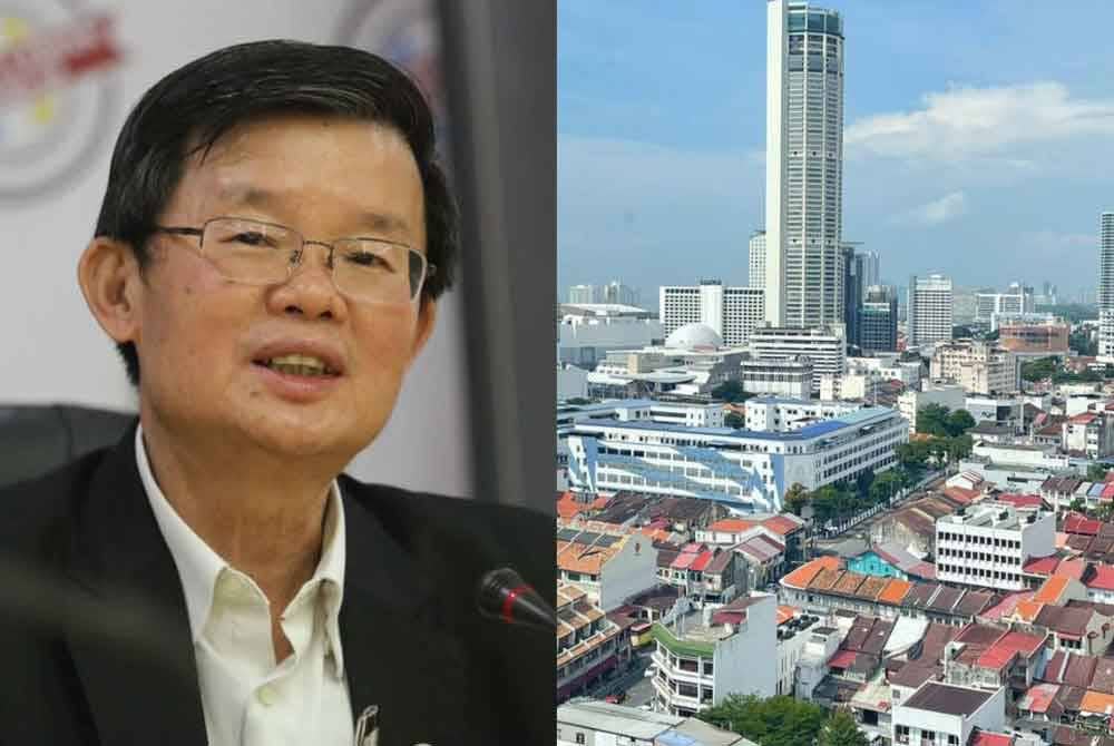 Chow Kon Yeow (kiri), Bandaraya Pulau Pinang.