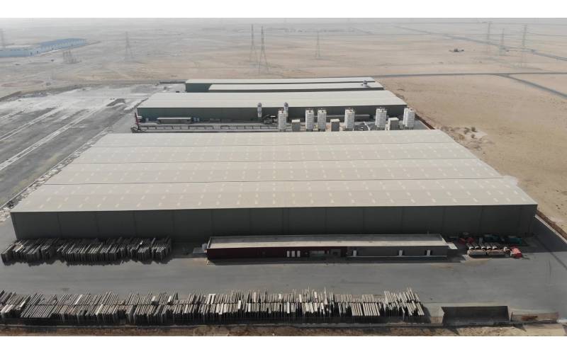 Kilang Konkrit Pratuang IBS MGBI di Jeddah, Kerajaan Arab Saudi.
