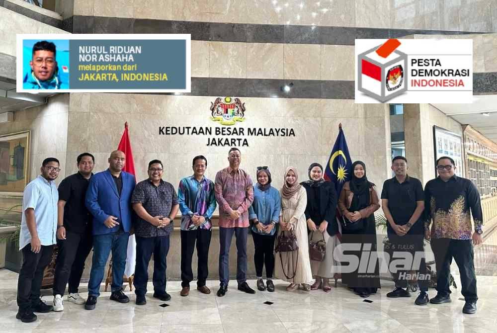 Pengurusan Sinar Harian turut mengadakan pertemuan dengan Duta Besar Malaysia di Indonesia, Datuk Syed Md Hasrin Tengku Hussin.