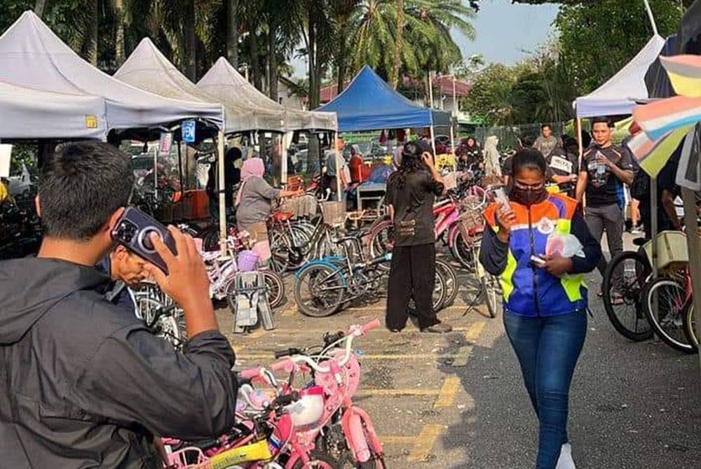 Pemeriksaan ke atas khidmat sewa basikal di Taman Tasik Titiwangsa.