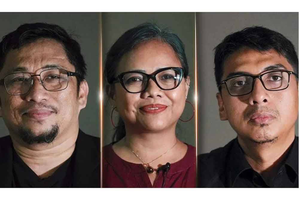 Dokumentari itu melibatkan tiga ahli hukum tata negara dan pakar perlembagaan negara (Pakar undang-undang) antaranya adalah Zainal Arifin Mochtar, Bivitri Susanti, dan Feri Amsari. Foto Awani