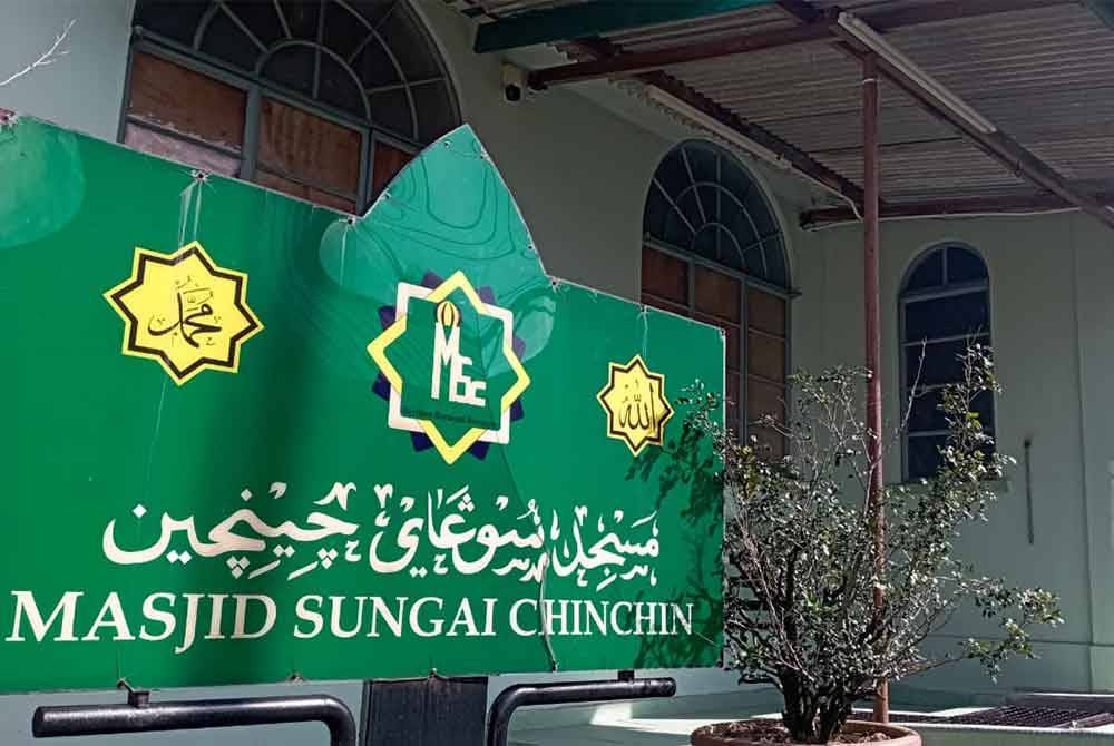 Masjid Sungai Chinchin sedia ada.