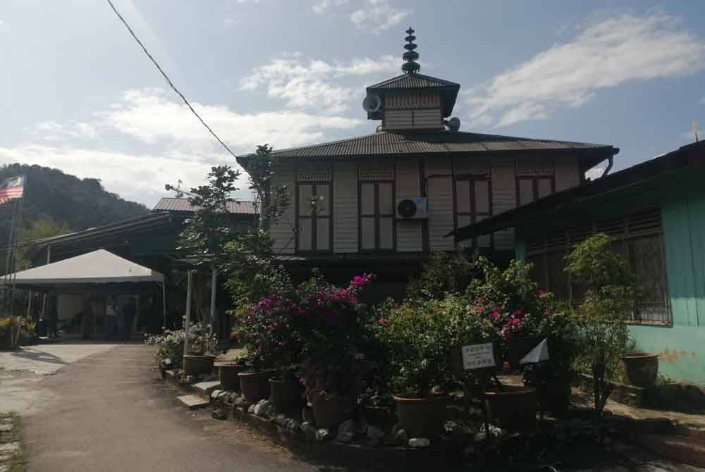 Masjid lama yang mempunyai sejarah tersendiri di Sungai Chinchin.
