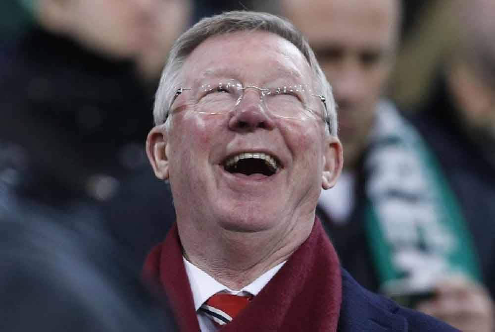 ALEX FERGUSON. Foto: Agensi