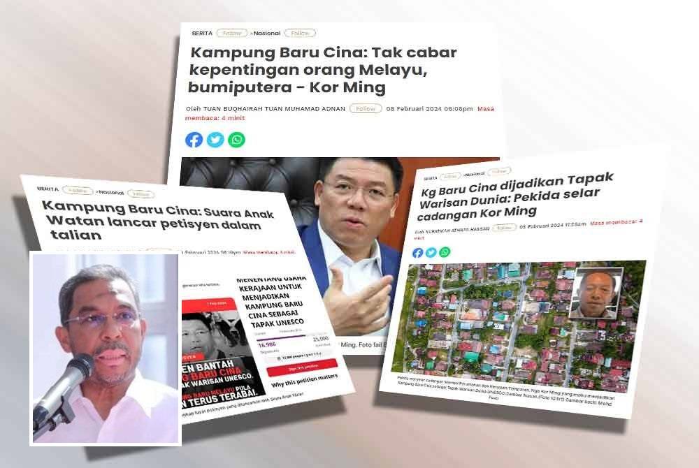 Laporan Sinar Harian (Gambar kecil: Azhar)