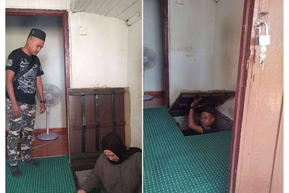 Suluk dibina bersaiz liang lahad untuk beribadah dan berzikir bagi mengelakkan riak.
