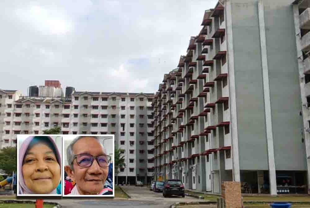 PPRS Pinggiran Putra memiliki dua blok iaitu sebanyak 2,632 unit rumah. Gambar kecil: Saimah, Omar