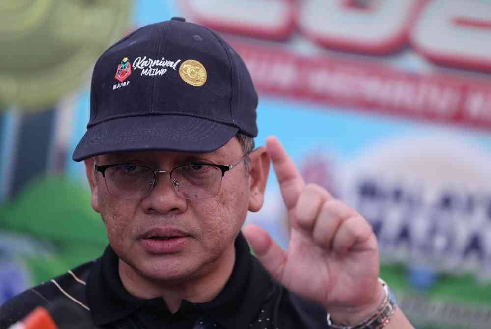 Mohd Na'im bercakap selepas perasmian Karnival MAIWP 2024 di Taman Tasik Titiwangsa. Foto Bernama