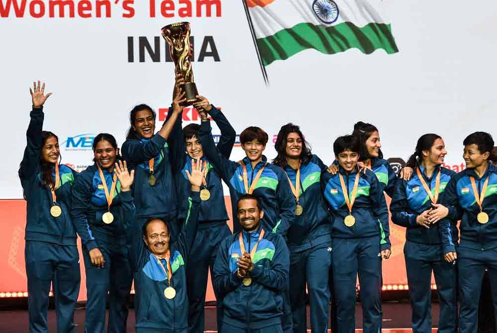 Skuad wanita India raih gelaran sulung BATC