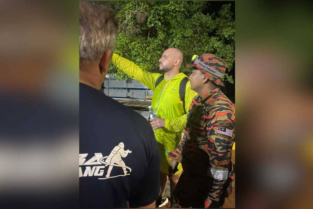 Younes Oukali ditemui selamat selepas tersesat lebih lapan jam di Taman Negara Pulau Pinang pada Isnin.