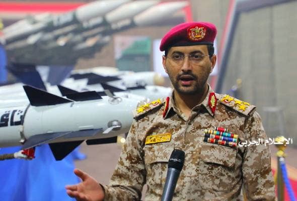 Yahya Sarea, berkata dua operasi terakhir adalah serangan terhadap dua lagi kapal Amerika. Foto Reuters