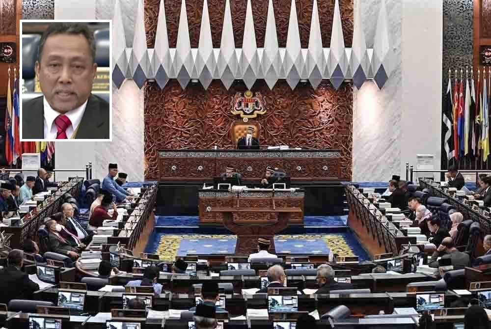 Khlir dakwa tindakan Speaker Dewan Rakyatyang kurang tegas menjadi punca sidang Dewan Rakyat kecoh seolah-olah seperti berada di zoo. (Gambar kecil: Khlir)