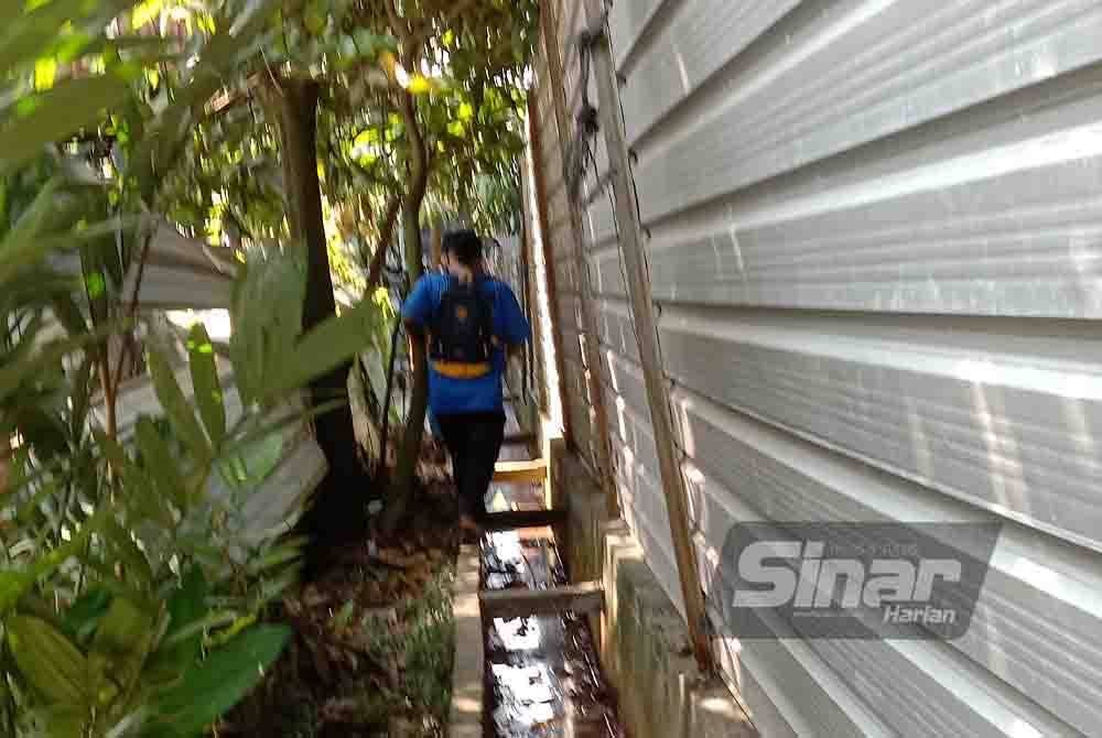 Laluan tikus dikesan di lokasi kilang terbabit dipercayai digunakan warga asing untuk melarikan diri.