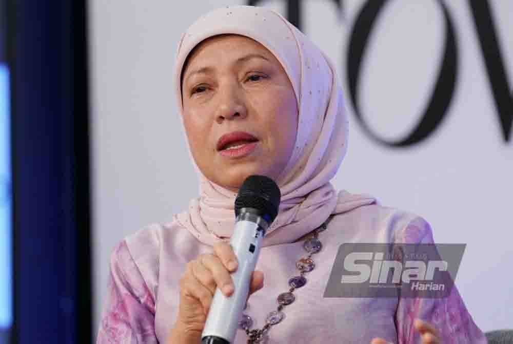 Nancy pada program Town Hall Rakyat kali kesembilan yang disiarkan secara langsung di Facebook Sinar Harian pada Khamis. Foto SINAR HARIAN/ROSLI TALIB