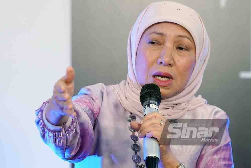 Nancy pada program Town Hall Rakyat kali kesembilan yang disiarkan secara langsung di Facebook Sinar Harian pada Khamis. Foto SINAR HARIAN/ROSLI TALIB