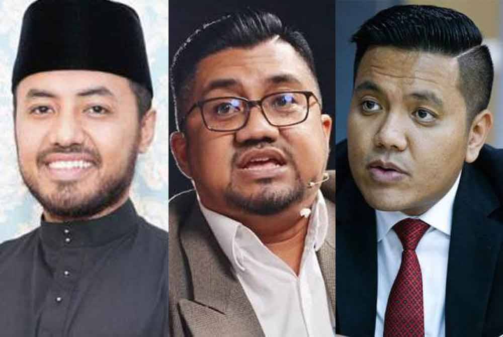 Dari kiri: Farhash, Che'gu Bard, Dr Afif