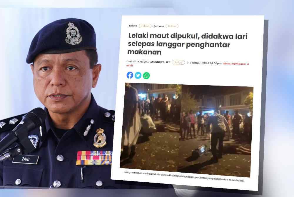 Mohd Zaid. Laporan Sinar Harian