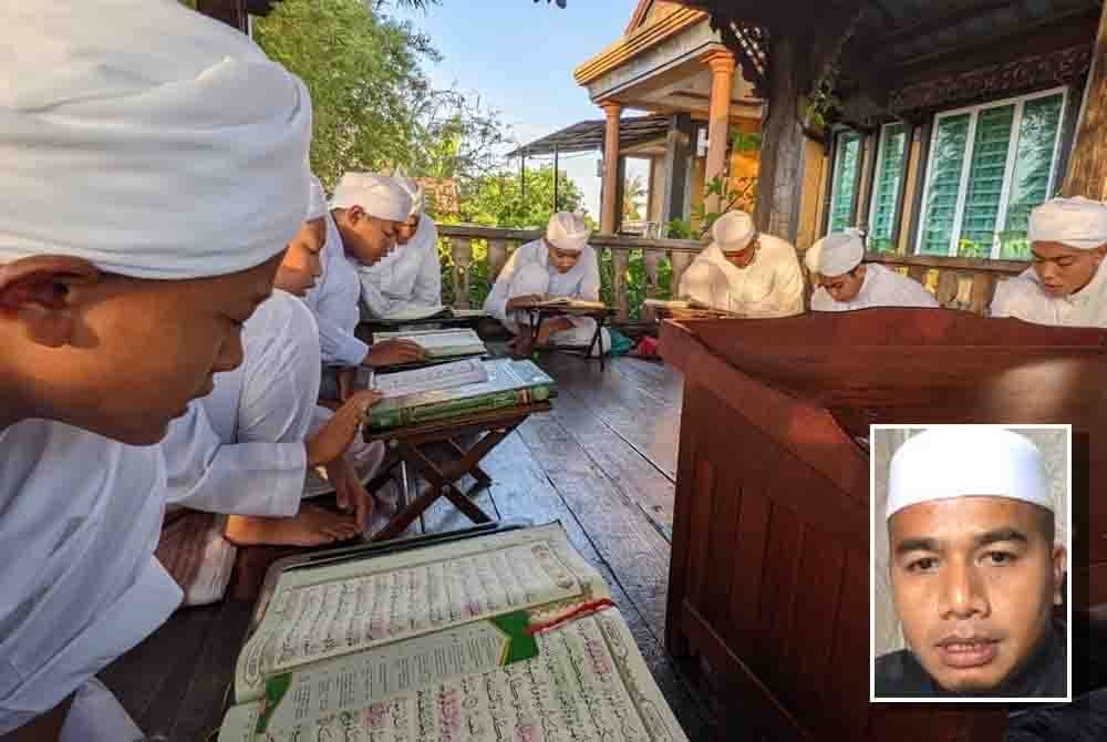 Setiap 10 pelajar akan diselia dan dipantau oleh seorang guru agama dalam memastikan mereka dapat menghafaz al-Quran dengan baik dan betul. (Gambar kecil: Muhammad Naim Abd Razak)