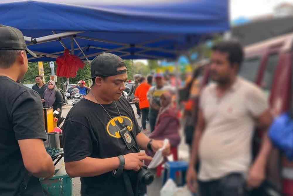 Lelaki warga Bangladesh yang berniaga daging lembu di pasar malam ditahan dalam operasi berkenaan.