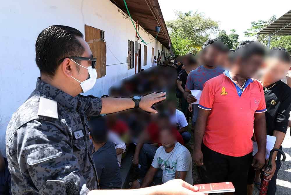 JTK Kedah bersama agensi dan juga beberapa jabatan luar yang dikenali sebagai agensi sahabat menggembleng tenaga melaksanakan Ops Bersepadu Mega Gegar selama dua hari bermula semalam. Foto Bernama