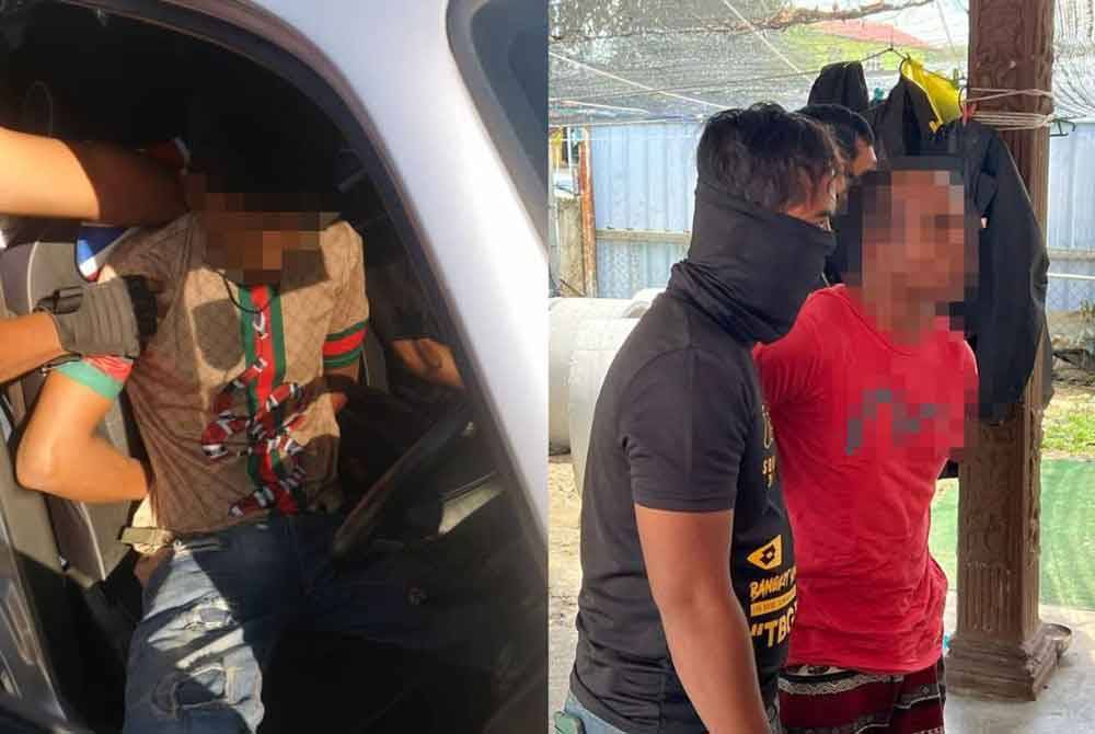Dua lelaki Rohingya yang menjadi dalang utama sindiket penyeludupan PATI diberkas pada Sabtu.