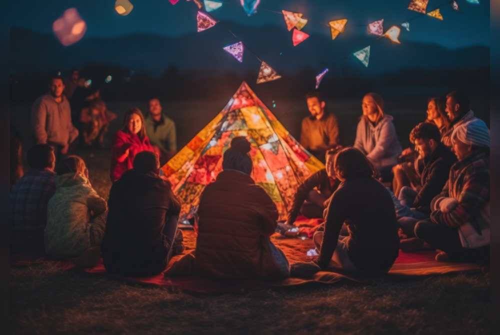 Pada hari cuti terutama Sabtu dan Ahad, pusat rekreasi akan dipenuhi pengunjung tanpa mengira bangsa yang meminati aktiviti berkhemah sambil menikmati keindahan alam. - Gambar hiasan