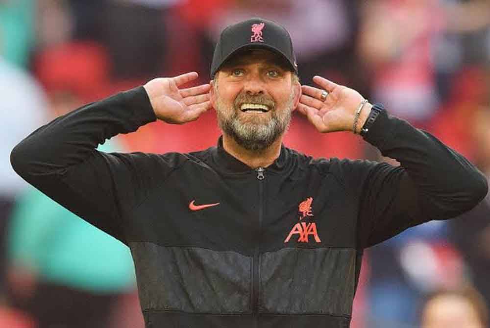 Kecederaan pemain utama Liverpool menyaksikan Klopp (gambar) terpaksa mengunakan segala sumber yang ada di Anfield. Foto Agensi