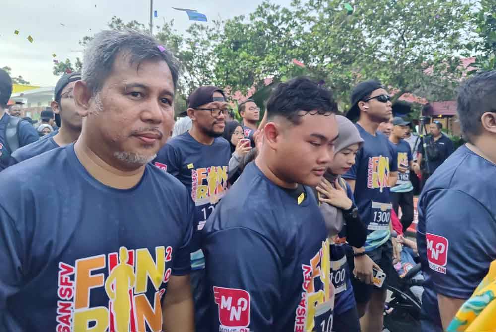 Sebahagian peserta menyertai Ehsan SFV pada Sabtu.