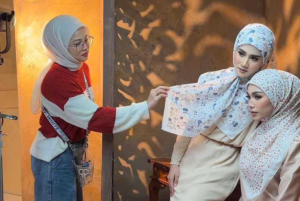 Fatin Farina tekad meninggalkan dunia perbankan untuk menceburi bidang solekan dan penata hijab.