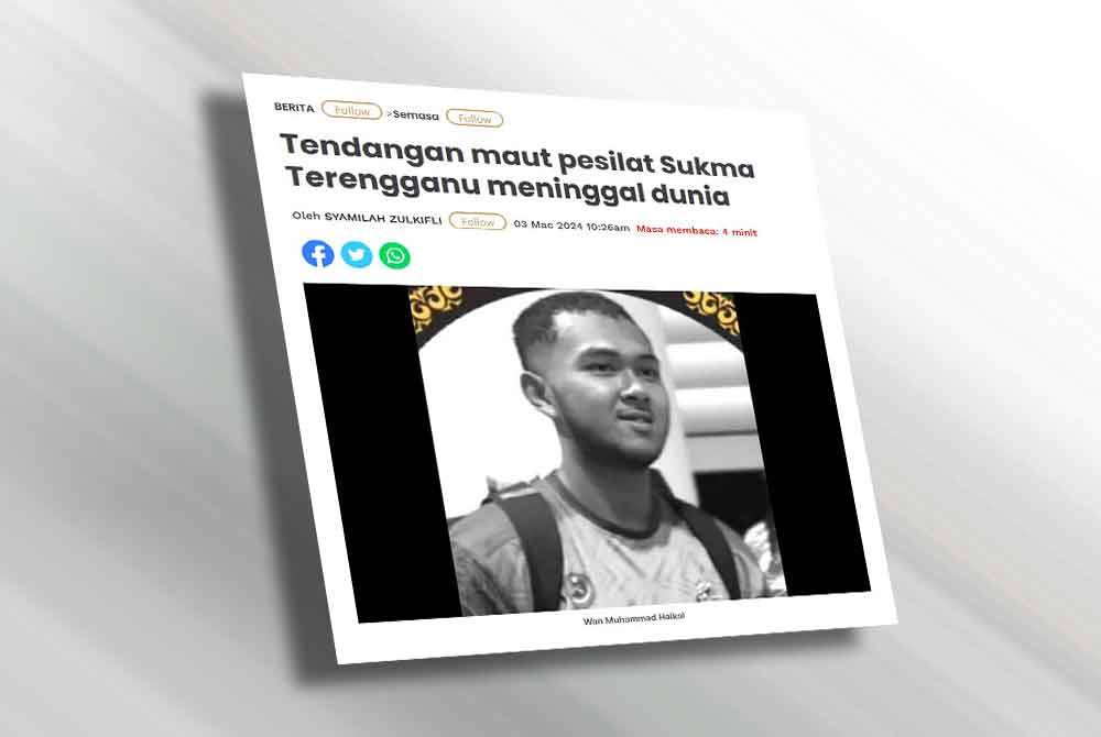 Laporan Sinar Harian.