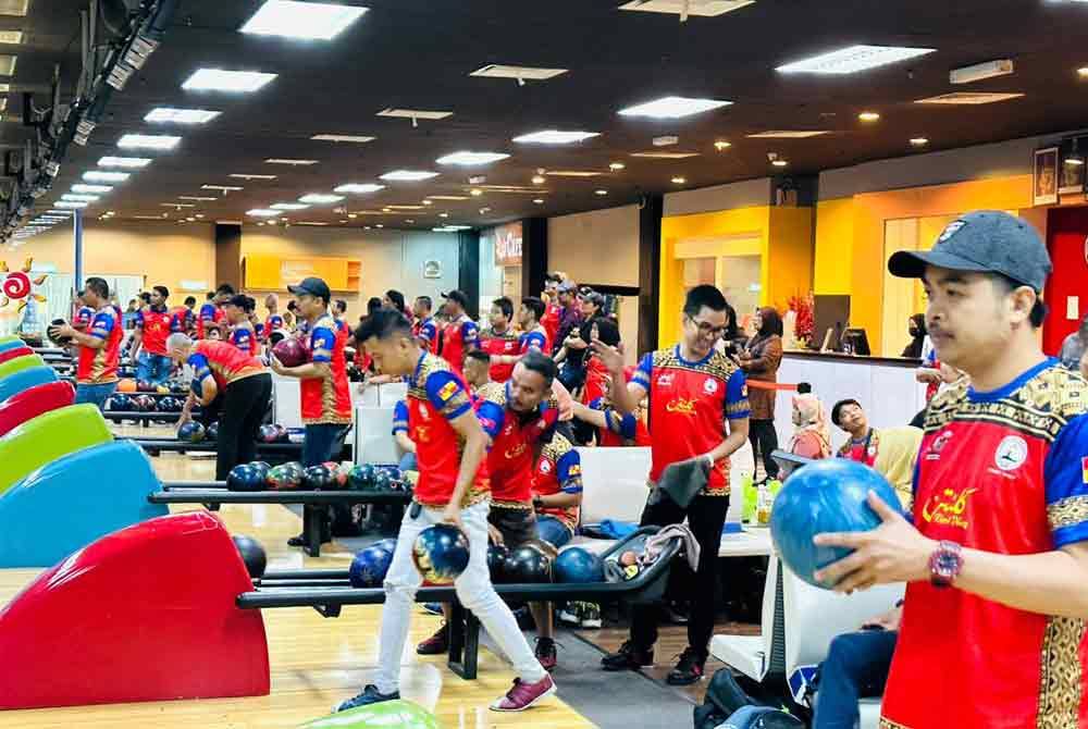 Antara peserta yang mengambil bahagian dalam kejohanan tersebut.