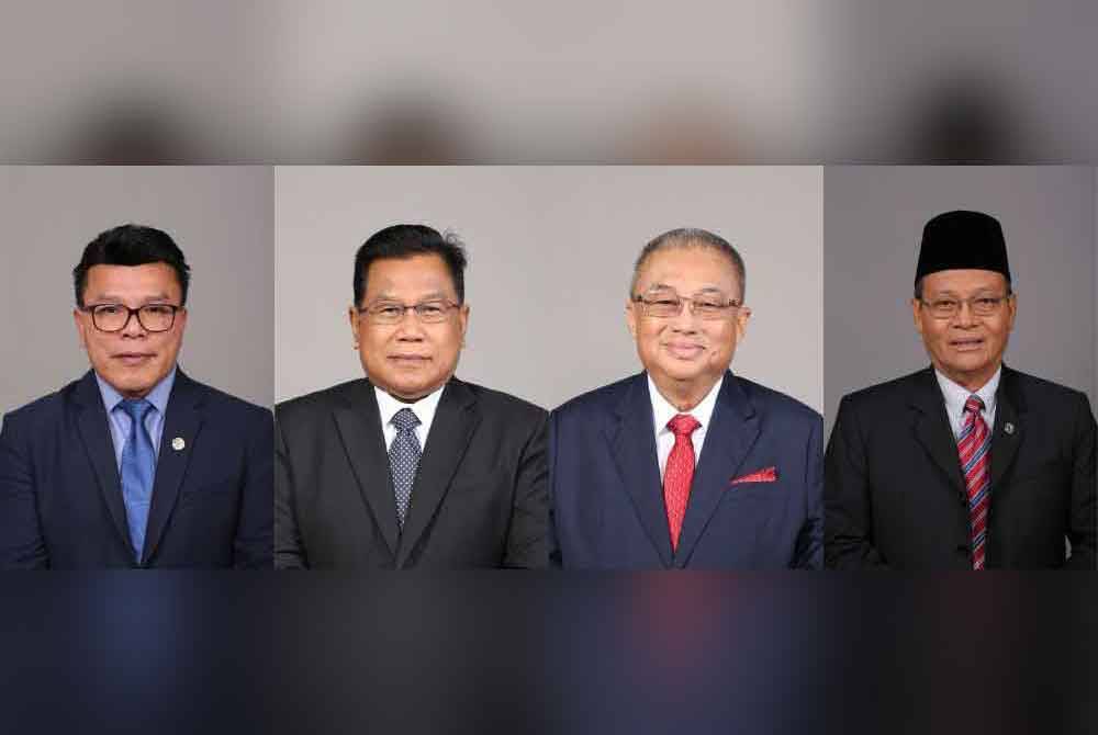 Dari kiri; Mohd Azizi, Zahari, Suhaili dan Zulkafperi.