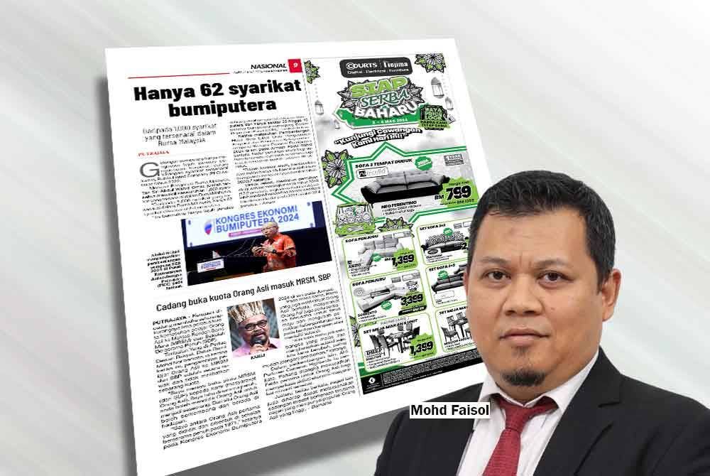 Laporan Sinar Harian pada Sabtu