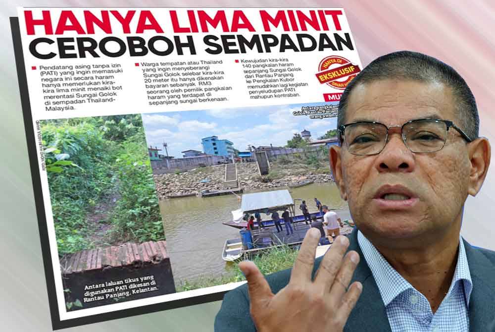 Laporan khas Sinar Harian pada 26 Februari lalu mengenai tinjauan di sekitar Sungai Golok.