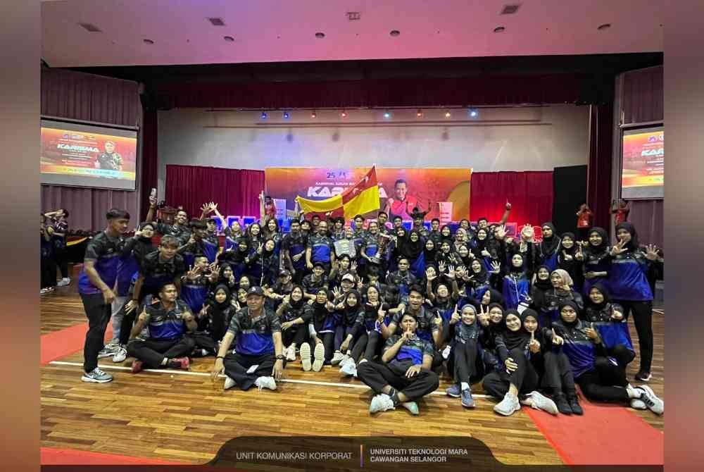 UiTM Cawangan Selangor mengekalkan penguasaan Karnival Sukan Mahasiswa (KARISMA) bagi tahun 2024.