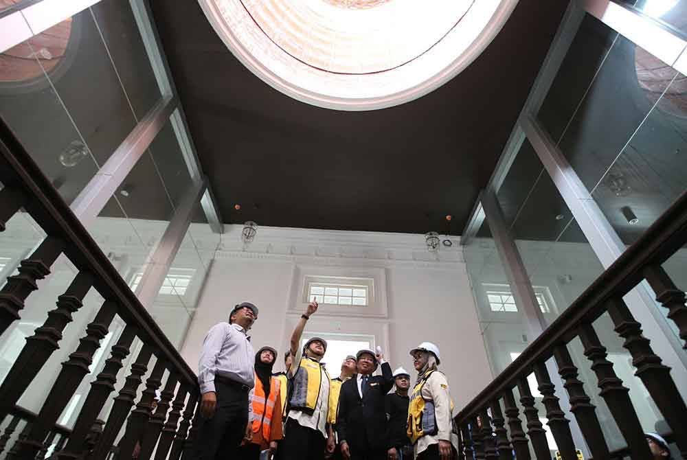 Projek menaiktaraf dan pemuliharaan bangunan Mahkamah Tinggi Pulau Pinang dijangka siap pada Julai ini.